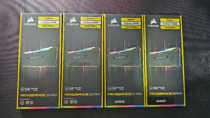 Memória RAM Corsair Vengeance PRO DDR4 8gb 3200mhz