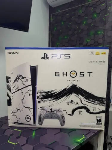 PlayStatio 5 Slim físico , Edição Limitada, Ghost of Yotei, SSD 1TB