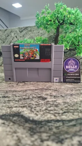 SUPER MARIO KART - SUPER NINTENDO - ORIGINAL PLAYTRONIC