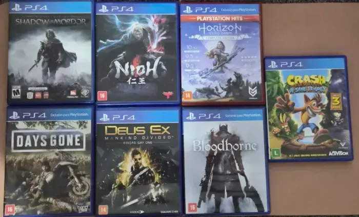 Crash Bandicoot Trilogy e Bloodborne PS4