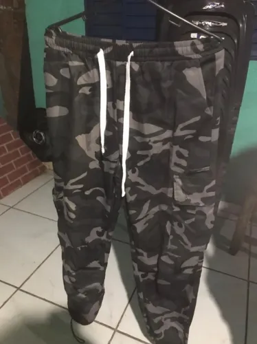 Calça Jogger Camuflada 