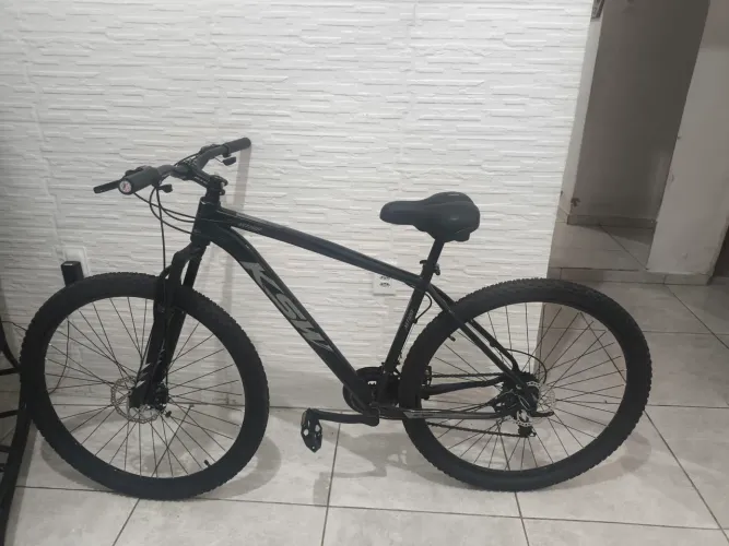 Bicicleta aro 29 KSW + acessórios 