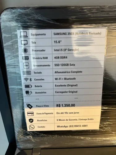 Notebook Samsung 350X