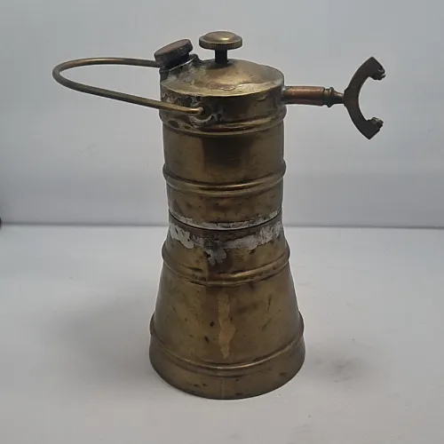 Lampião antigo a carbureto 20 cm