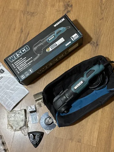 Multiferramenta Lixadeira oscilante WESCO ws5123k 300w kit