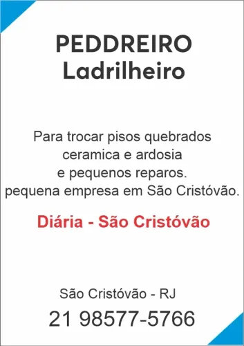 Pedreiro Ladrilheiro