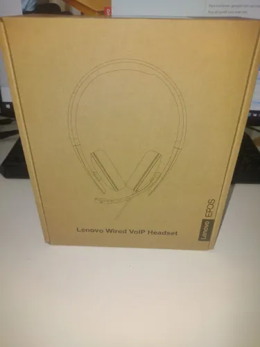 Kit headset VoIP SCWH18, teclado e mouse lenovo lacrado