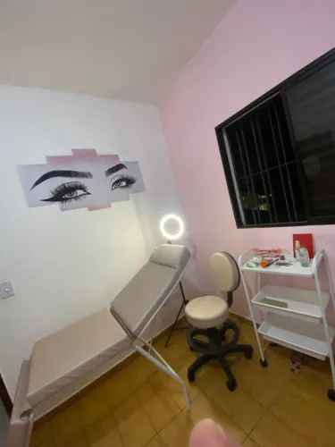 Maca de studio / cadeira, maca e auxiliador