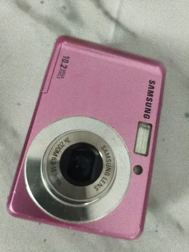Câmera rosa Samsung