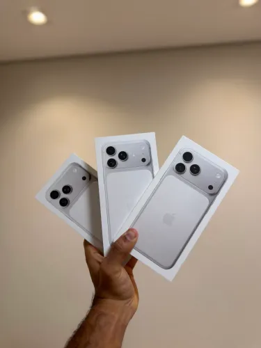iPhone 17 Pro Max 256g Silver Novo, lacrado!
