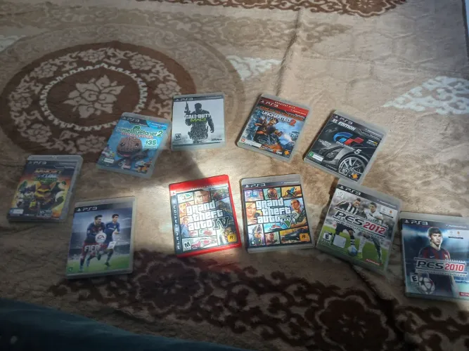LOTE 10 JOGOS PS3 MÍDIA FÍSICA ORIGINAIS