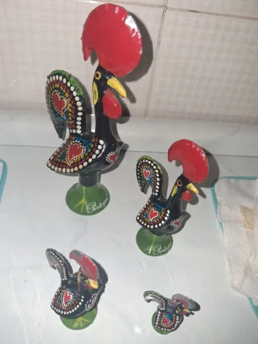 Antiguidade 4 Galos de Portugal Originais