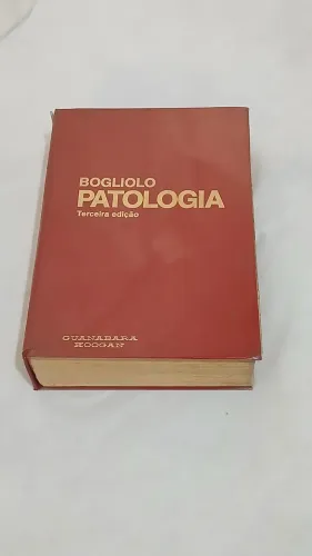 Livro Raro Patologia Bogliolo 3ª Edição 1981 Capa Dura