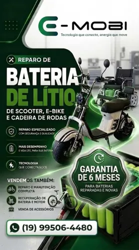 assistencia em bateria litio