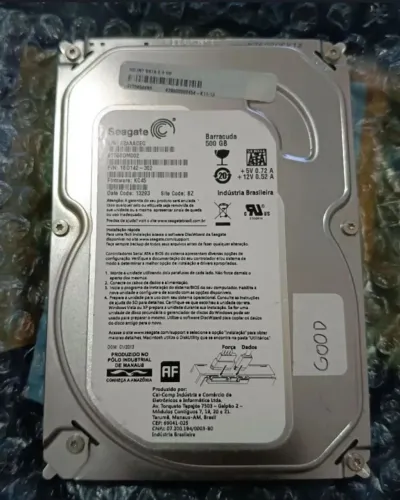 Kit HD 500gb Seagate + xeon E5 2650v2