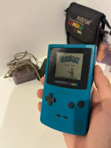 Nintendo Game Boy Color Original + Kit Foston Completo + Cartucho 16 em 1