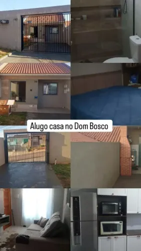 Alugo casa de 2 quartos mobiliada perto da Sta Paula
