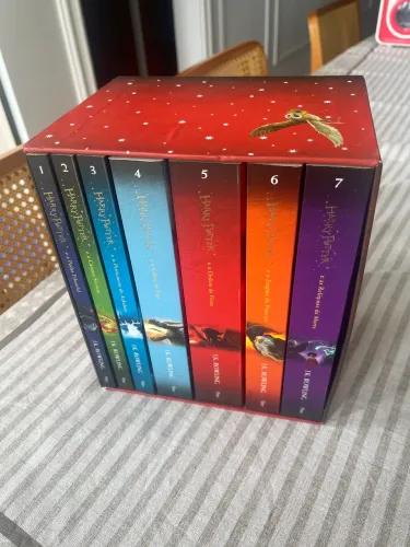 Box de livros do Harry Potter 