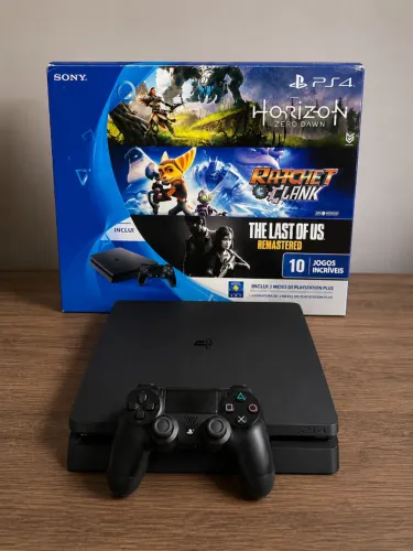 PlayStation 4 Slim Completo - Excelente Estado