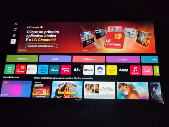 Smartv LG 50 polegadas