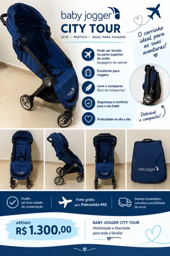 Carrinho Baby Jogger City Tour