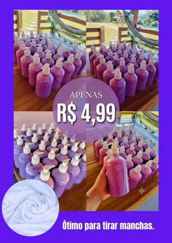 Sabão líquido super desengordurante