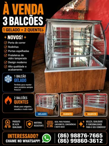 3 Balcão + Caixa com bomboniele
