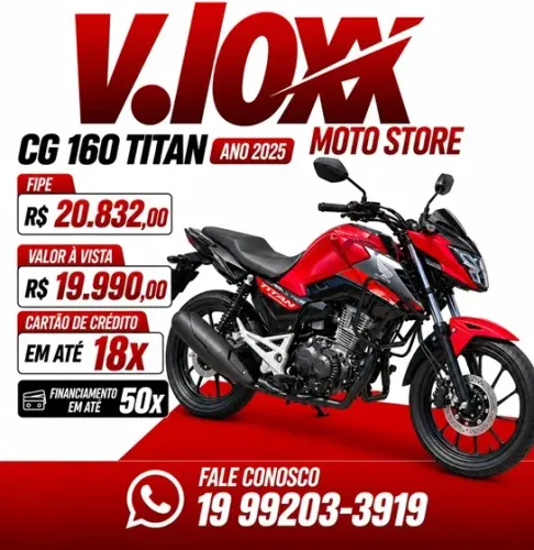 HONDA CG 160 TITAN 2024/2025