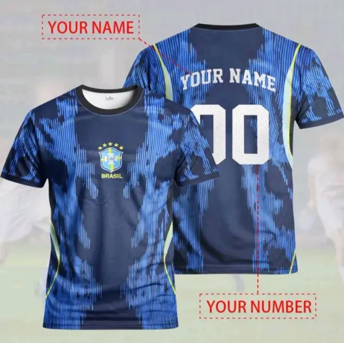 Camisa seleção brasileira azul