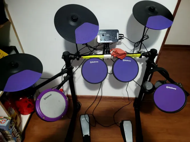 Bateria eletrônica waldman
