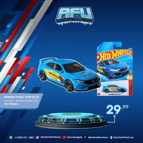 Hot Wheels - Honda Civic Type R
