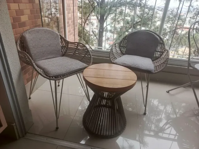 Conjunto de cadeira corda náutica líder interiores