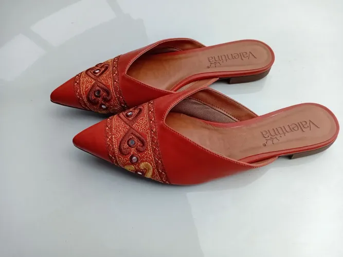 Mule 35 laranja coral