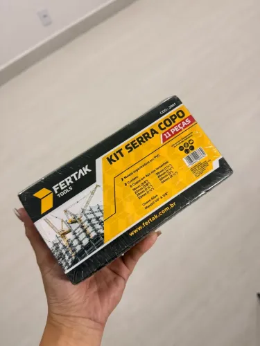 Kit serra copo 11 peças 