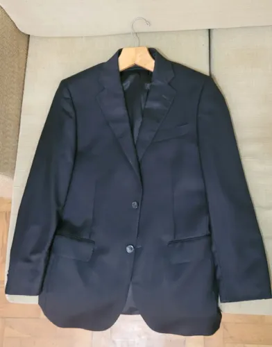 Terno Costume Aramis Lã Super 120 Preto