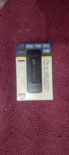 Modem USB 4G LTE Wi-Fi Hotspot 150Mbps Novo Lacrado