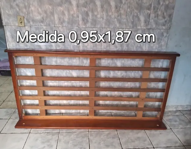 Cama auxiliar sucupira $100,00