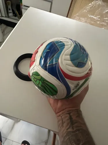 Mini bola copa 2026 trionda original com suporte 
