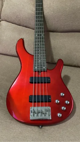 Baixo Tagima Millenium 5 Cordas Vermelho - Excelente Estado