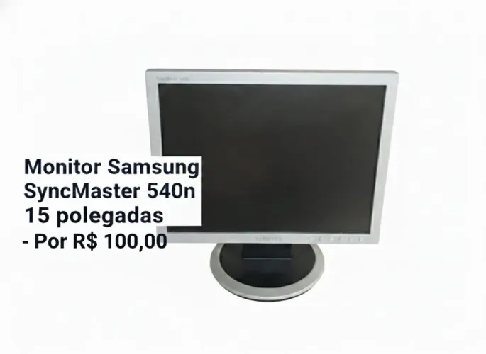 Monitor Samsung syncmaster 15 polegadas 