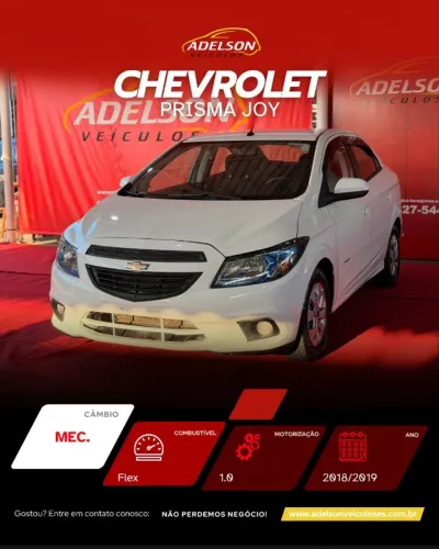 Chevrolet Prisma Sed. Joy/ LS 1.0 8V Flexpower 4P 2019