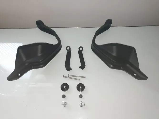 Protetor de Mão para Moto (Handguard) - Completo com Suportes