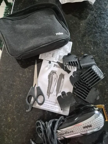 Máquina cortar cabelo philco semi nova