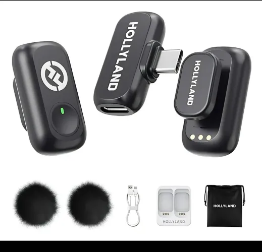 Microfone hollyland Lark A1 sem fio ?