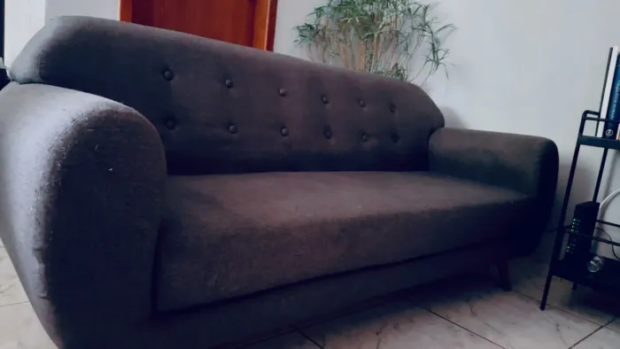 Sofá peludo 