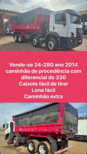 Vende-se 24-280 caminhão de procedência
