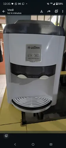 Bebedor e purificador de água