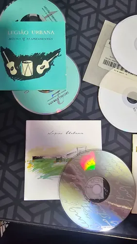 LEGIÃO URBANA 5 ALBUNS EM CD