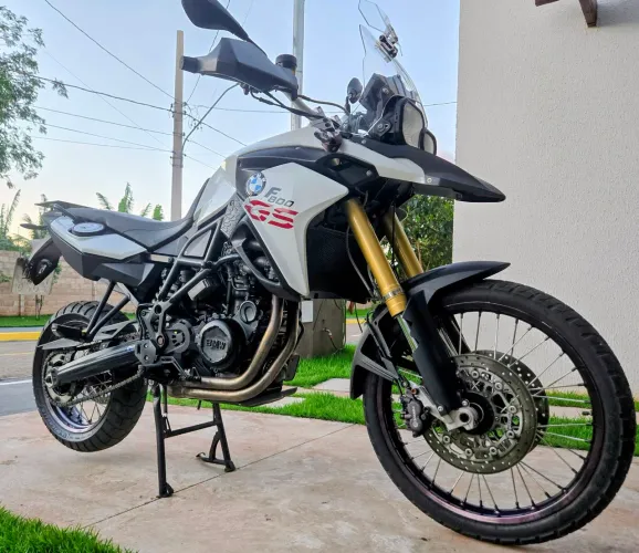 BMW F 800GS Branca 13/13 28.500km