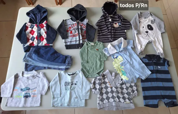 Lote de roupas infantil menino